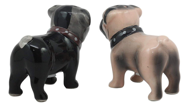 Adorable Kissing Love Pugs Decorative Ceramic Salt And Pepper Shakers Figurines