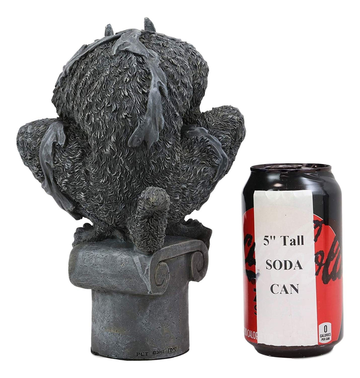 Ebros Gift Remus The Elder Werewolf Lycan Crouching On Roof Pillar Statue Macabre Dark Underworld Full Moon Werewolves Direwolf Halloween Gothic Decor - Ebros Gift