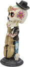 Ebros DOD Skeleton Rock Band Bass Player Bassist Bobblehead Statue 7" Tall