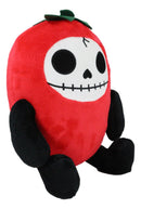 Red Hot Chilito Pepper Furrybones Skeleton Plush Toy Doll 8.5"H Furry Bones