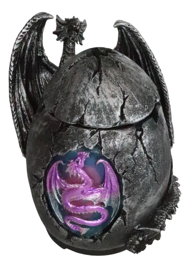 Ebros Prehistoric Conception Dragon Egg Fossil Aroma Oil Diffuser W/ LED Night Lights