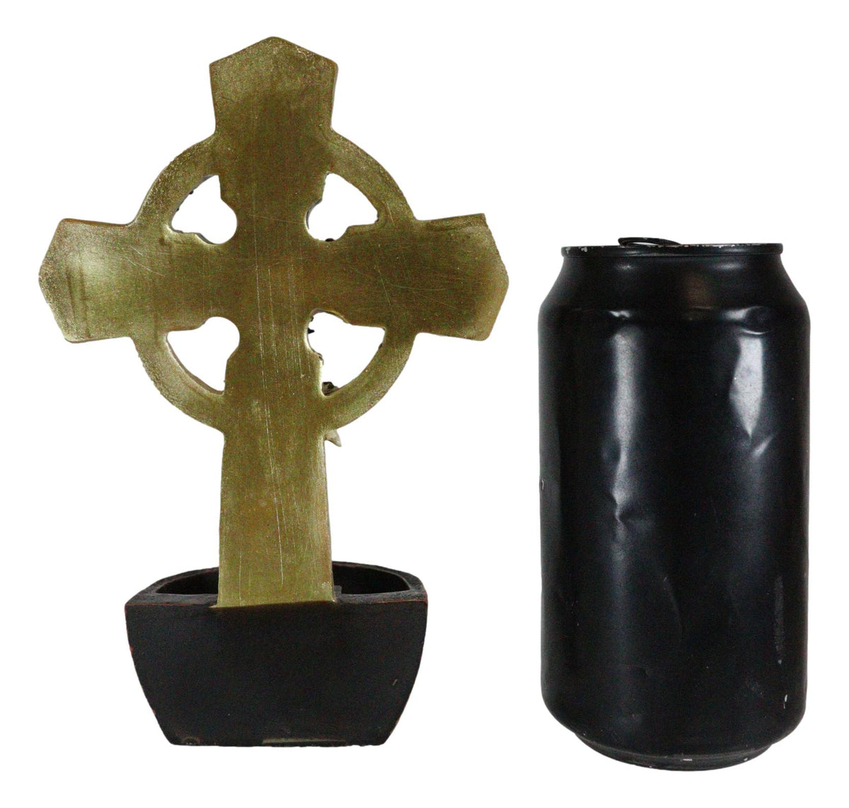 Jesus On The Cross Crucifix Wall Mount Or Desktop Dresser Plaque Holy Water Font