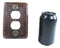 Pack of 2 Western 12 Gauge Shotgun Shells Double Receptacle Outlet Wall Plates