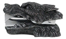 Medieval Fantasy Werewolf Gray Wolf Gargoyle Head Mini Staple Remover Figurine