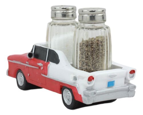 Ebros Red Prince Of Bel Air Car Figurine Holder For Salt And Pepper Shakers Set