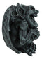 Whimsical Stoic Big Mouth Guardian Gargoyle Druid Laughing With Scorn Figurine