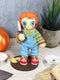 Ebros Child's Play Buddi Horror Doll Chucky Holding Knife Pinheadz Monster