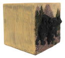 Rustic Black Mama Bear With Cubs Tissue Box Cover Holder