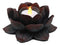 Ebros Lotus Meditation Flower Tea Light Candle Holder 4.5"W (Bronze Patina)