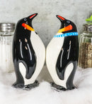 Polar Opposites Emperor Penguin Salt & Pepper Shakers Ceramic Magnetic Set