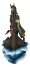 Ebros Nordic Viking Warrior on Viking Ship Collection Figurine 8 Inches Tall