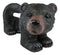 Ebros Darling Black Bear Cub Toilet Paper Body Holder Hanging Or Standalone Figurine