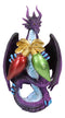 Holiday Festive Spirit Tree Lights Purple Dragon Christmas Hanging Ornament