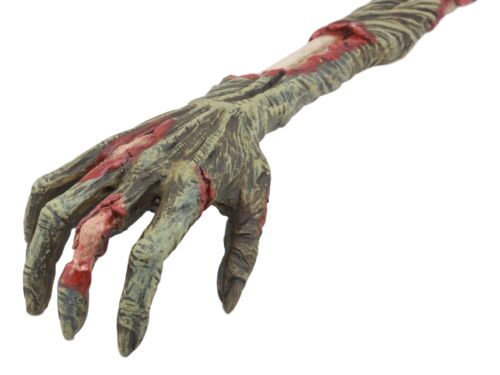 Ebros Gory Zombie Back Scratcher Figurine 15"L Undead Walker Bone Hand Arm Replica