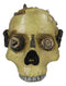 Ebros Steampunk Design Human Skull Statue Sci-Fi 7.5"L Figurine