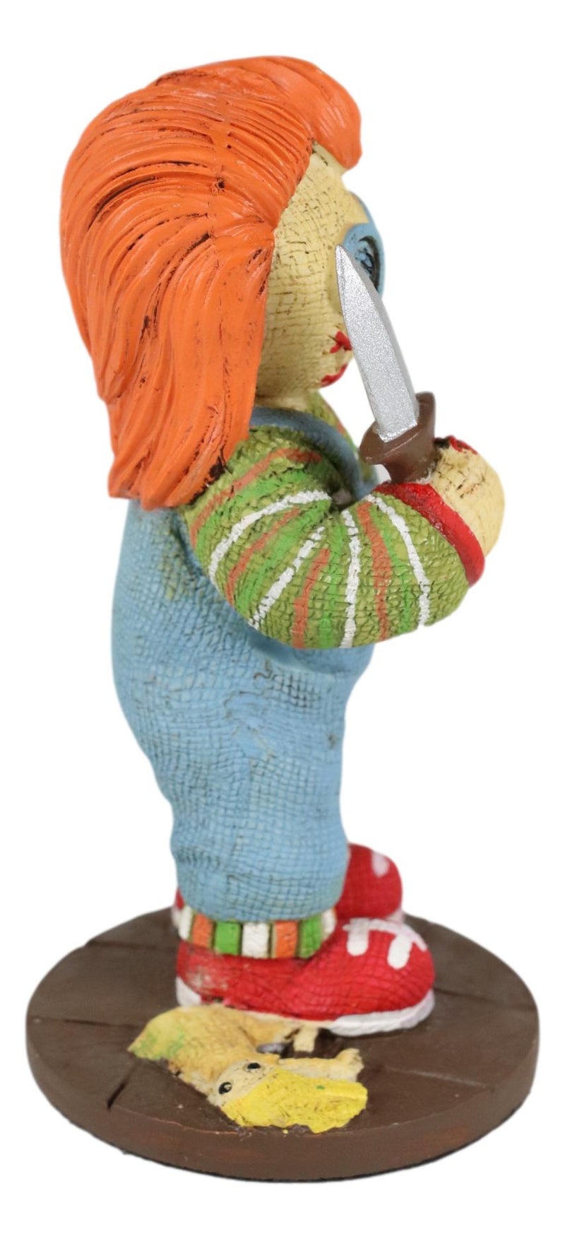 Ebros Child's Play Buddi Horror Doll Chucky Holding Knife Pinheadz Monster
