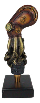 Ebros Steampunk Octopus Marine Marauder Novelty Beer Tap Handle Figurine With Base