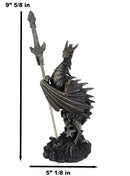 Ebros Litche Blade Ruth Thompson Skeleton Dragon Statue With Letter Opener Knife Decor