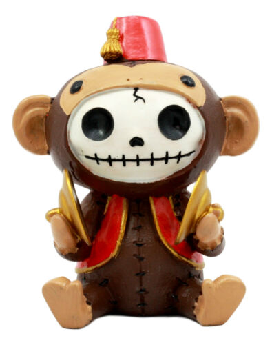 Larger Furry Bones Circus Fez Monkey Skeleton Monster Collectible Figurine