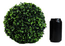 Set Of 3 Home And Garden 9"D Round Green Artificial Faux Boxwood Topiary Ball