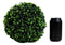 Set Of 3 Home And Garden 9"D Round Green Artificial Faux Boxwood Topiary Ball