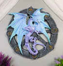Yule Drake Winter Solstice Wheel of The Year Sabbats Of The Dragon Wall Decor