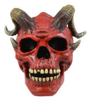 Day of The Dead El Diablo Horned Devil Skull Statue Hell Spawned Imp Ram Demon