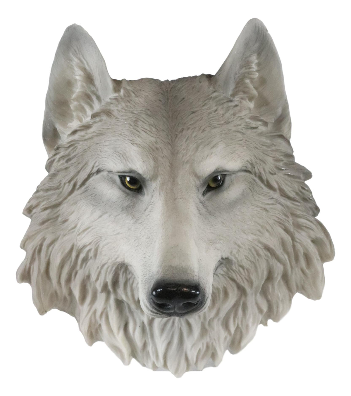 Ebros Direwolf Gray Wolf Mini Wall Decor Timber Wolf Canis Lupus Wall Plaque - Ebros Gift