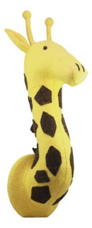 Fiona Walker England Handmade Organic Animal Giraffe Head Wall Decor Large 26"H