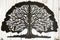 Rustic Longevity Tree of Life With Rich Branch And Root System Wall Cutout Decor