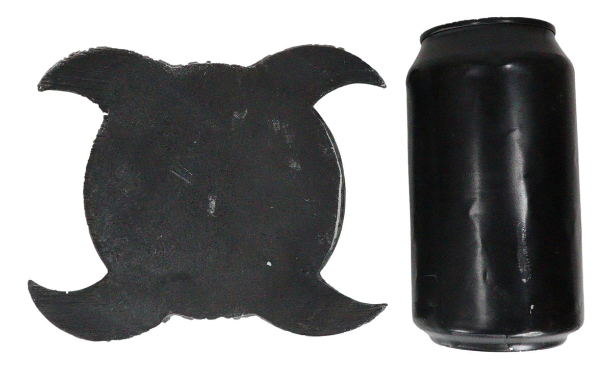 Sacred Moon Triple Goddess Pentagram With Celtic Knotwork Incense Stick Holder