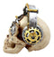 Ebros Steampunk Cyborg R&B Funk Music Fanatic with Headphone 5.75"L Figurine