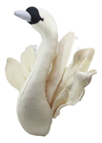 Ebros Fiona Walker England Handmade Organic Baby Winged Swan Head Wall Decor