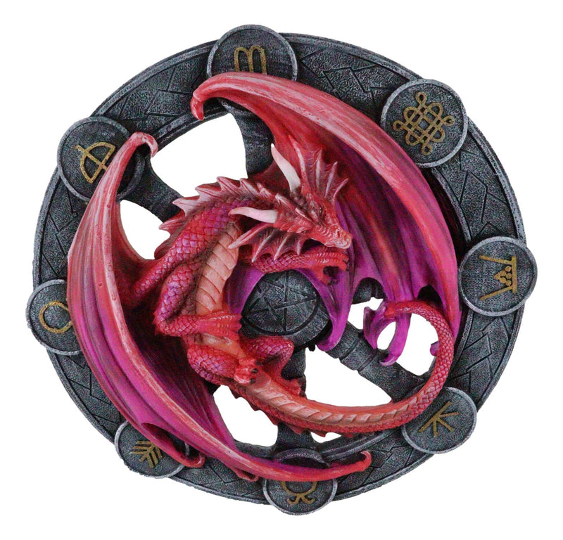 Lammas Drake Harvest Season Wheel of The Year Sabbats Of The Dragon Wall Decor