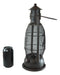 Old Fashioned Rustic Western Cowboy Electric Metal Lantern Lamp Or Shadow Caster