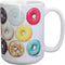 Ebros Gift Novelty Doughnut Mug Ceramic Coffee Mug 15 ounces Capacity 4.5"H Mug