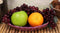 Ebros 10.25" Long Fresh Hearty Bunch Grape Clusters Dish Platter Serving Plate - Ebros Gift
