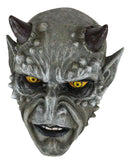 Horned Demon Skull Figurine 6.75"L Hell Spawn Skeleton Inferno Sculpture