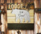 Ebros Large 15.75" Wide Rustic Cabin 'Lodge Life is So Good' Hand Painted Wooden Sign with Grizzly Bear Silhouette Hanging Wall Mounted Decor Plaque Western Country