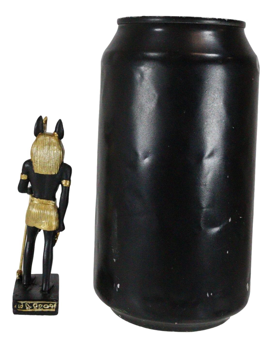 Egyptian God Of The Dead Mummy Anubis Dollhouse Miniature Statue Gods Of Egypt