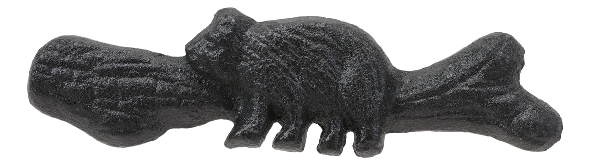 Cast Iron Rustic Western Black Bear Drawer Cabinet Door Pulls Hardware 12 Pack