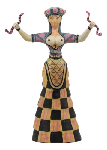 Oberon Zell Minoan Cretan Snake Goddess Of Sexuality And Regeneration Figurine