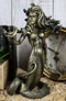 Greek Demonic Goddess The Temptation Of Medusa Statue Luring Gorgon's Gaze