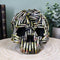 Ebros World War Bullet Shell Casings Skull Statue 6.5'L Skulls Figurine
