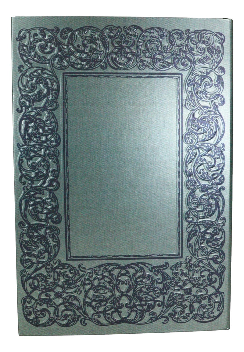 The Story Of My Life Rococo Gothic Scroll Art Embossed Blank Page Journal Book