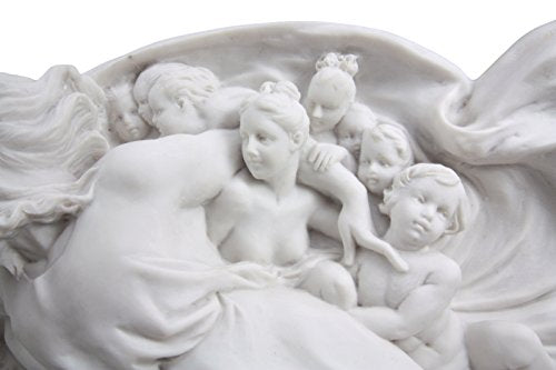 Ebros Gift Michelangelo Sistine Chapel The Creation of Man Almighty God Resin Figurine 13.5"L