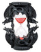 Ebros Gift Invertible Four Elemental Dragons Sand Timer Figurine Dragon Hourglass Sandtimer