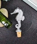 Ebros Nautical Ocean Marine Seahorse Kitchen Bar Wine Bottle Topper Stopper Cork