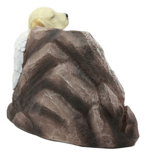 Ebros in Memory of A Loyal Friend Labrador Retriever Dog with Angel Wings Statue 8.5" Long - Ebros Gift