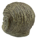 Ghastly Faceless Alien Zombie Skull Figurine 6.25"Long Horrific Blind Predator